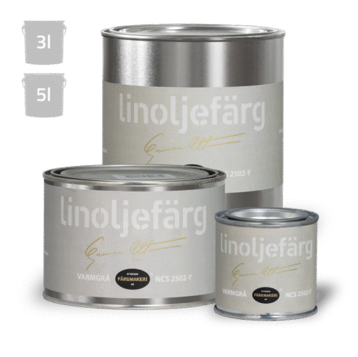 Linseed paint Warm Grey - Image 1